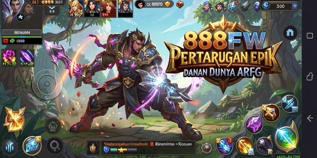 Tampilan gameplay ARPG yang menakjubkan di 888FW.