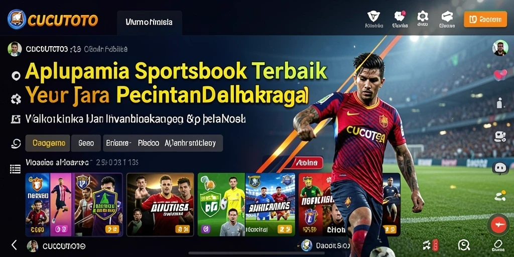 Tampilan menarik dari gameplay CUCUTOTO dalam taruhan olahraga.