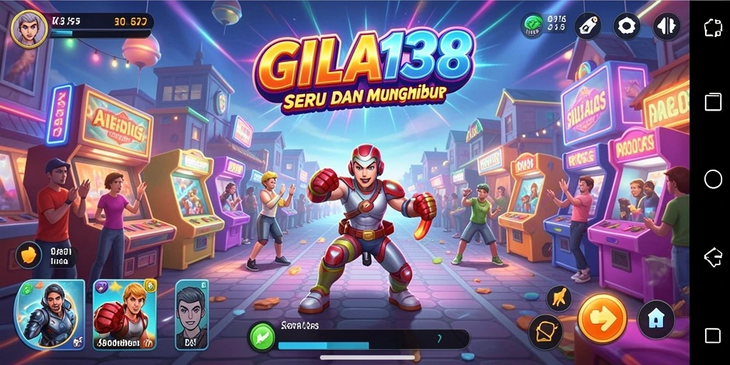 Tampilan gameplay GILA138 yang penuh aksi dan seru.
