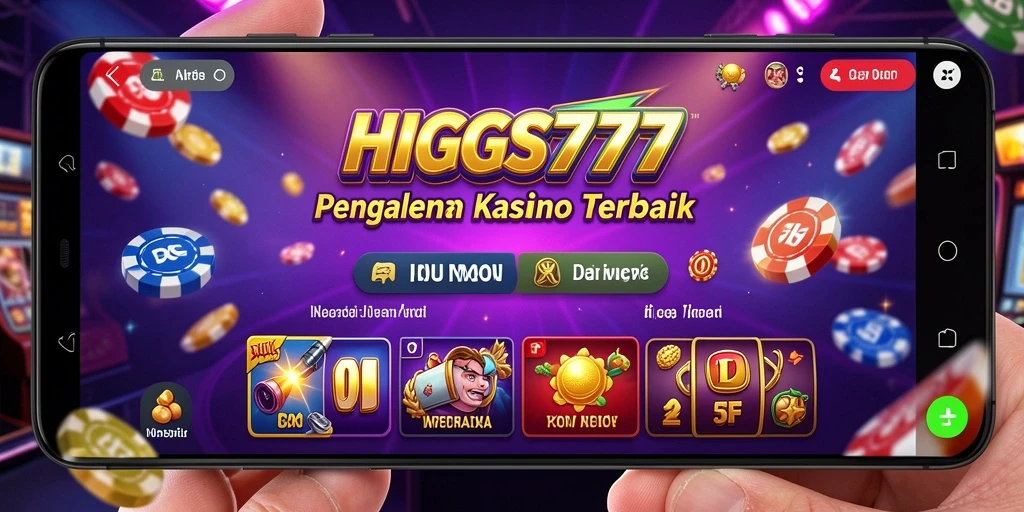 Tampilan menarik dan gameplay mendebarkan di HIGGS777.