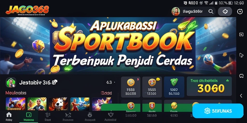 Screenshot JAGO368 menampilkan antarmuka taruhan olahraga yang menarik.
