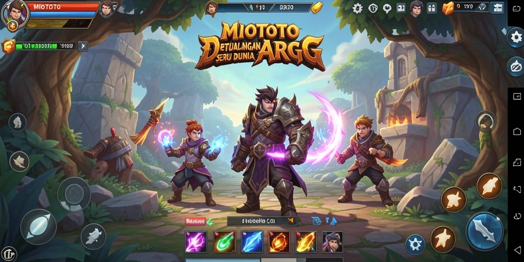 Gameplay seru MIOTOTO dengan grafis menakjubkan di ARPG.