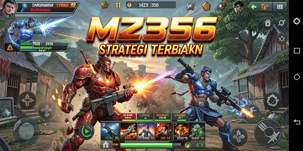 Tampilan menegangkan dari pertarungan strategi di MZ356.
