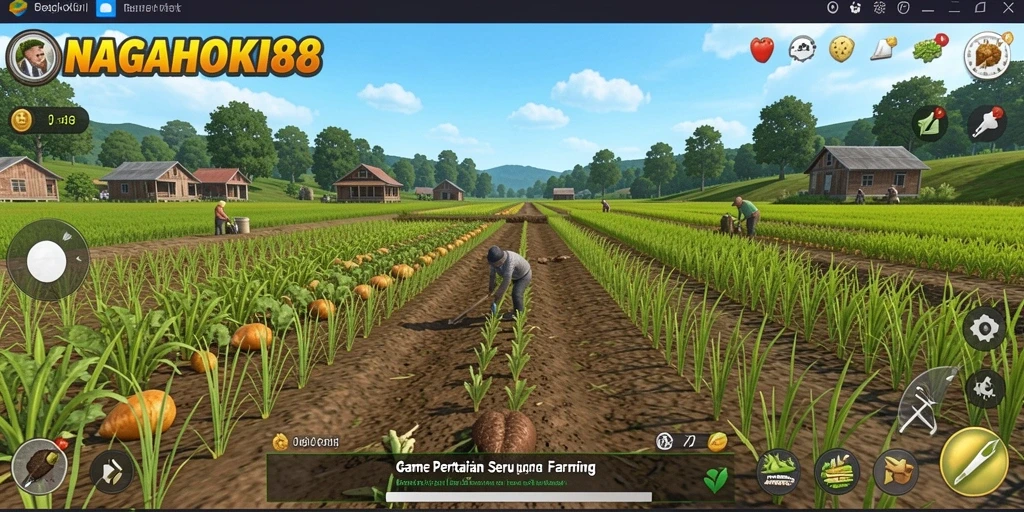 Tampilan gameplay NAGAHOKI88 yang seru dan penuh warna.