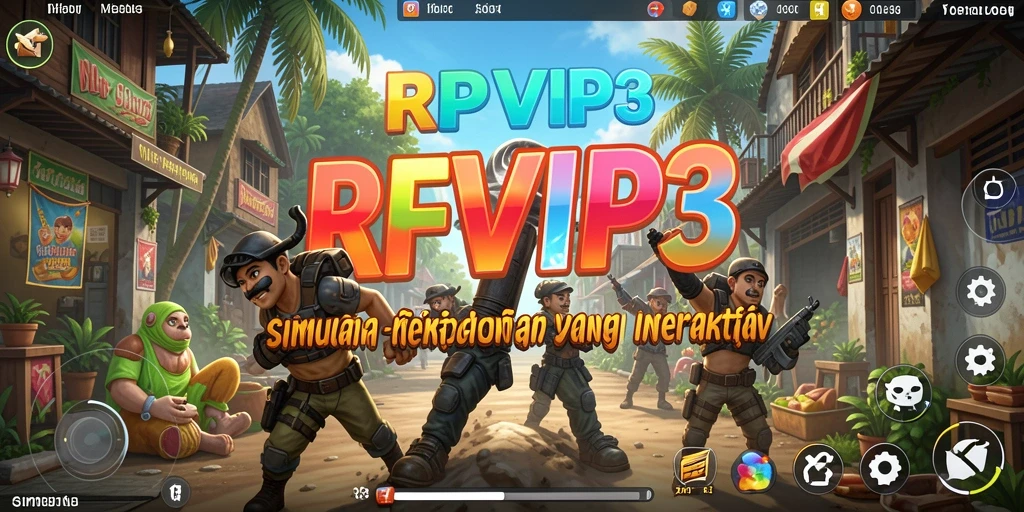 Tampilan gameplay RPVIP3 yang menarik dan penuh interaksi.