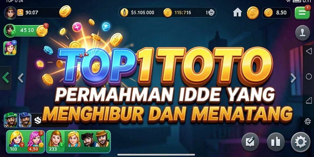 Screenshot menunjukkan gameplay menarik dari TOP1TOTO yang memikat.