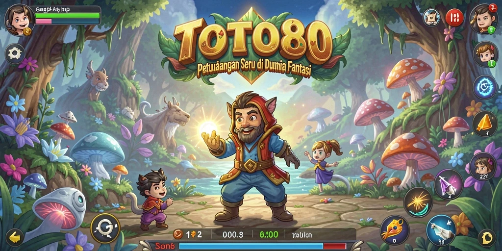Gameplay TOTO80 yang seru dan penuh petualangan.